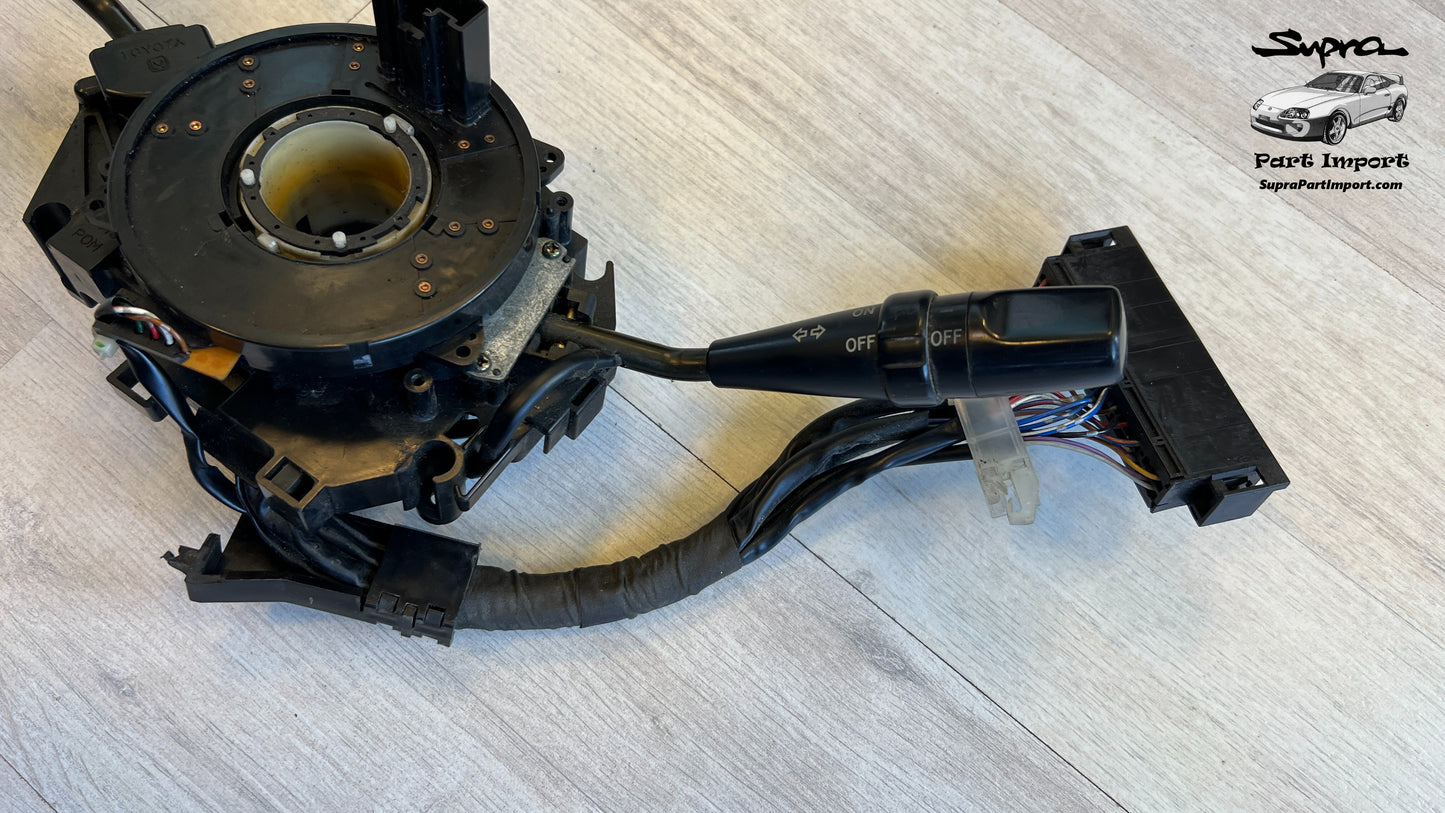 *RARE* JZA80/MK4 Supra Genuine OEM S1 RHD Switch Stalk + Clockspring Connector (84310-1B140)