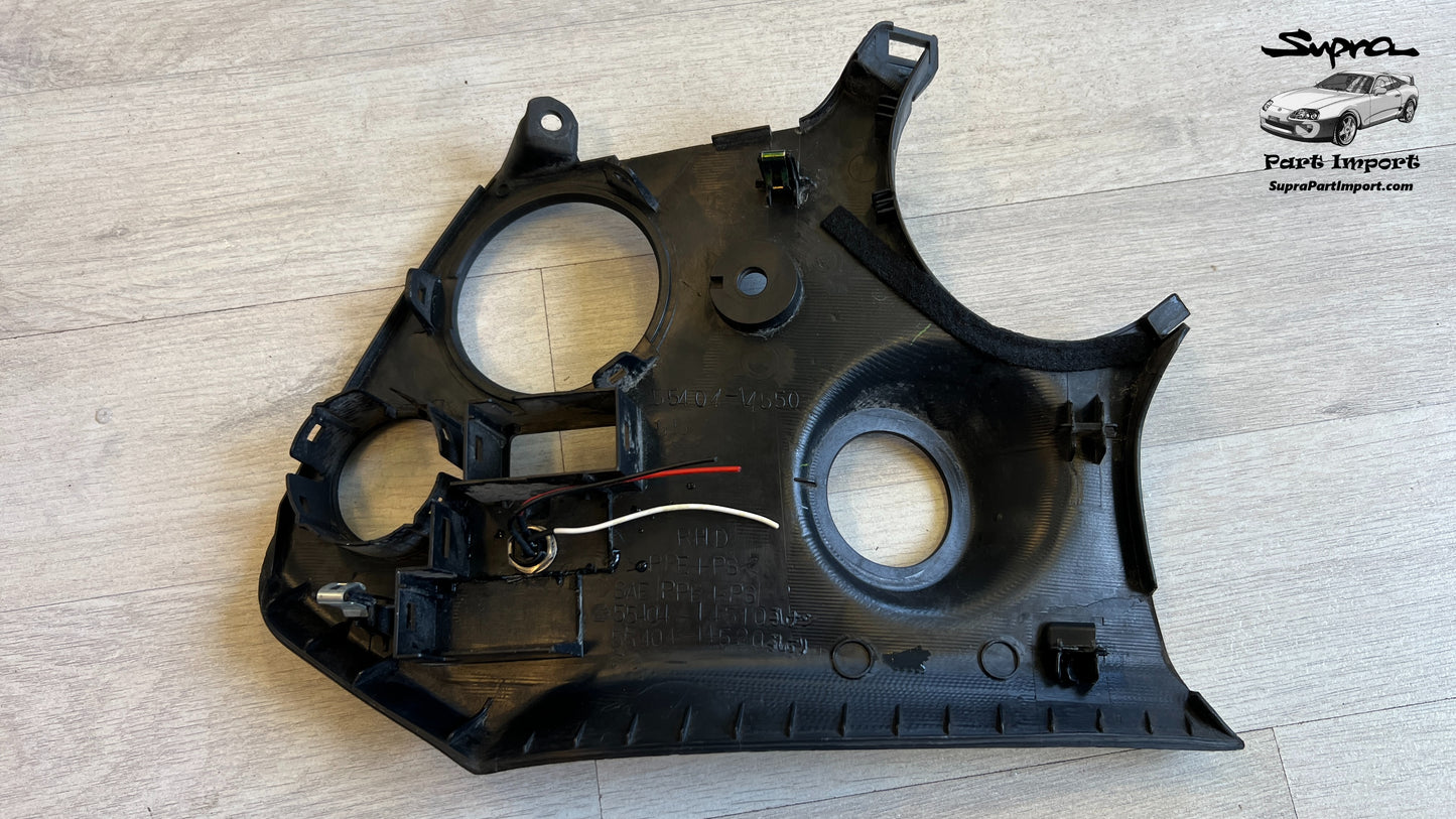 JZA80/MK4 Supra Genuine OEM S1 RHD Keyhole Trim Dash Panel (55404-14510, 55404-14520)