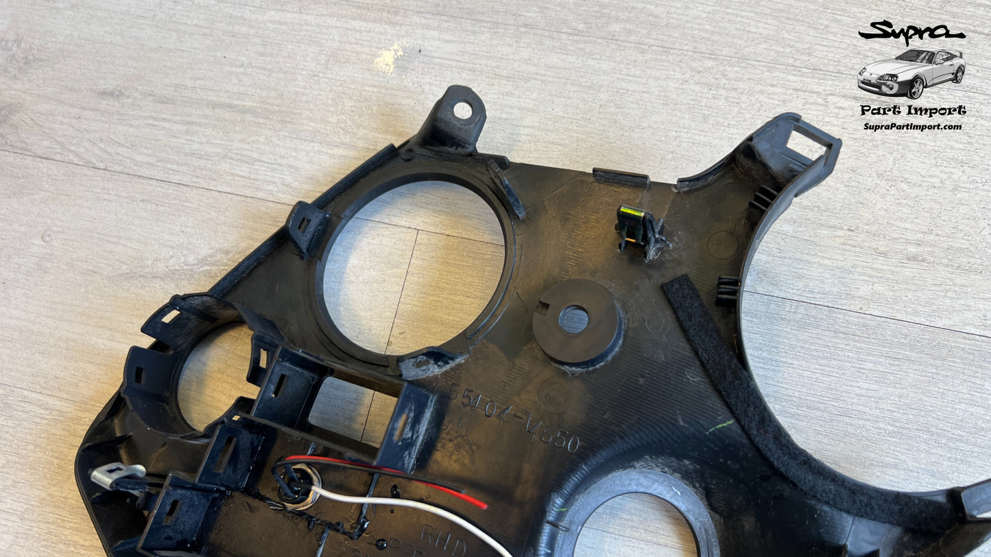 JZA80/MK4 Supra Genuine OEM S1 RHD Keyhole Trim Dash Panel (55404-14510, 55404-14520)