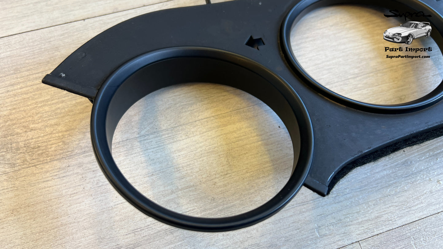 *No Broken Tabs* JZA80/MK4 Supra Genuine OEM S1 LHD/RHD Center Speedometer Panel, Center Instrument Cluster Finish (55405-14120)