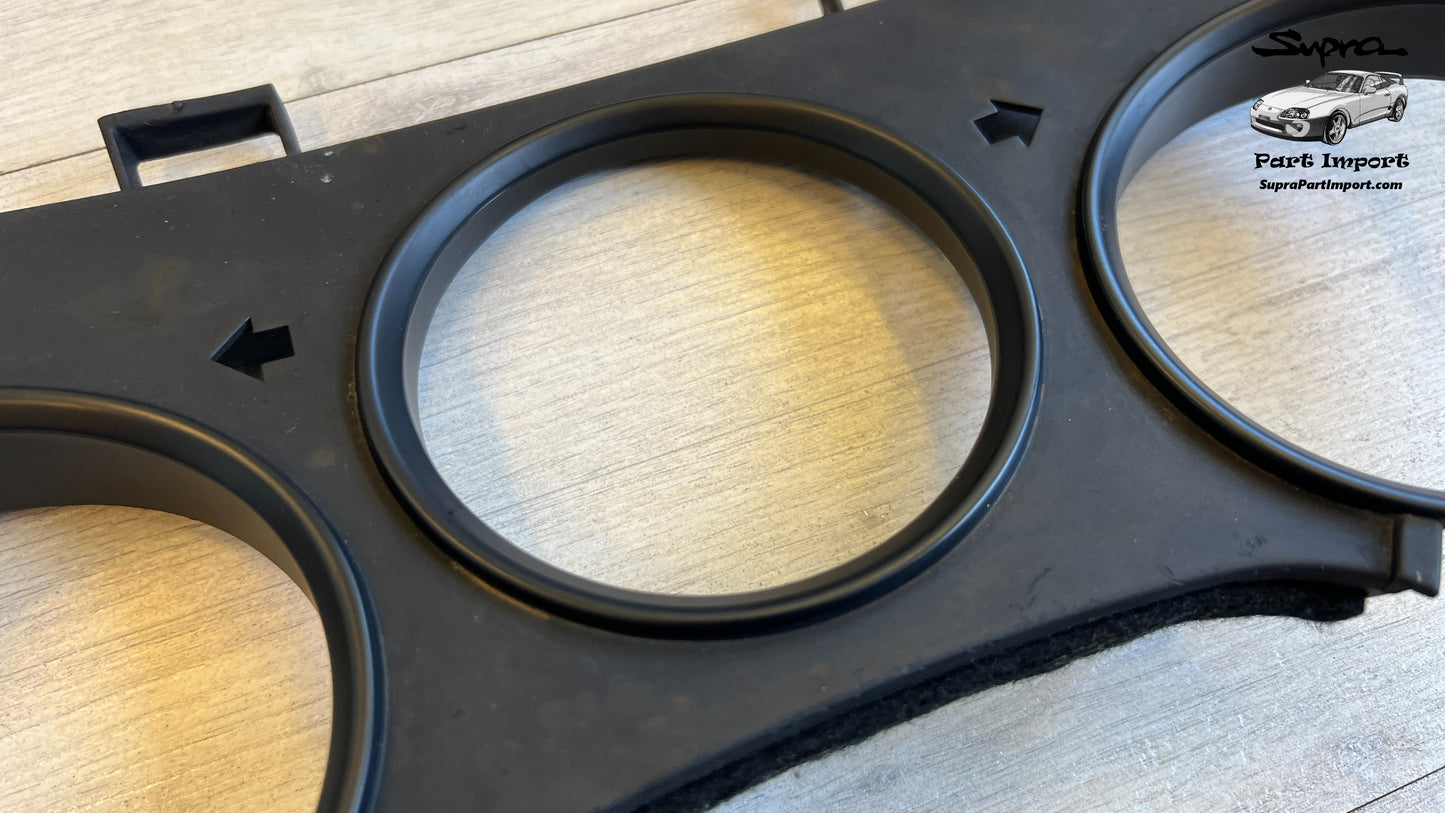 *No Broken Tabs* JZA80/MK4 Supra Genuine OEM S1 LHD/RHD Center Speedometer Panel, Center Instrument Cluster Finish (55405-14120)