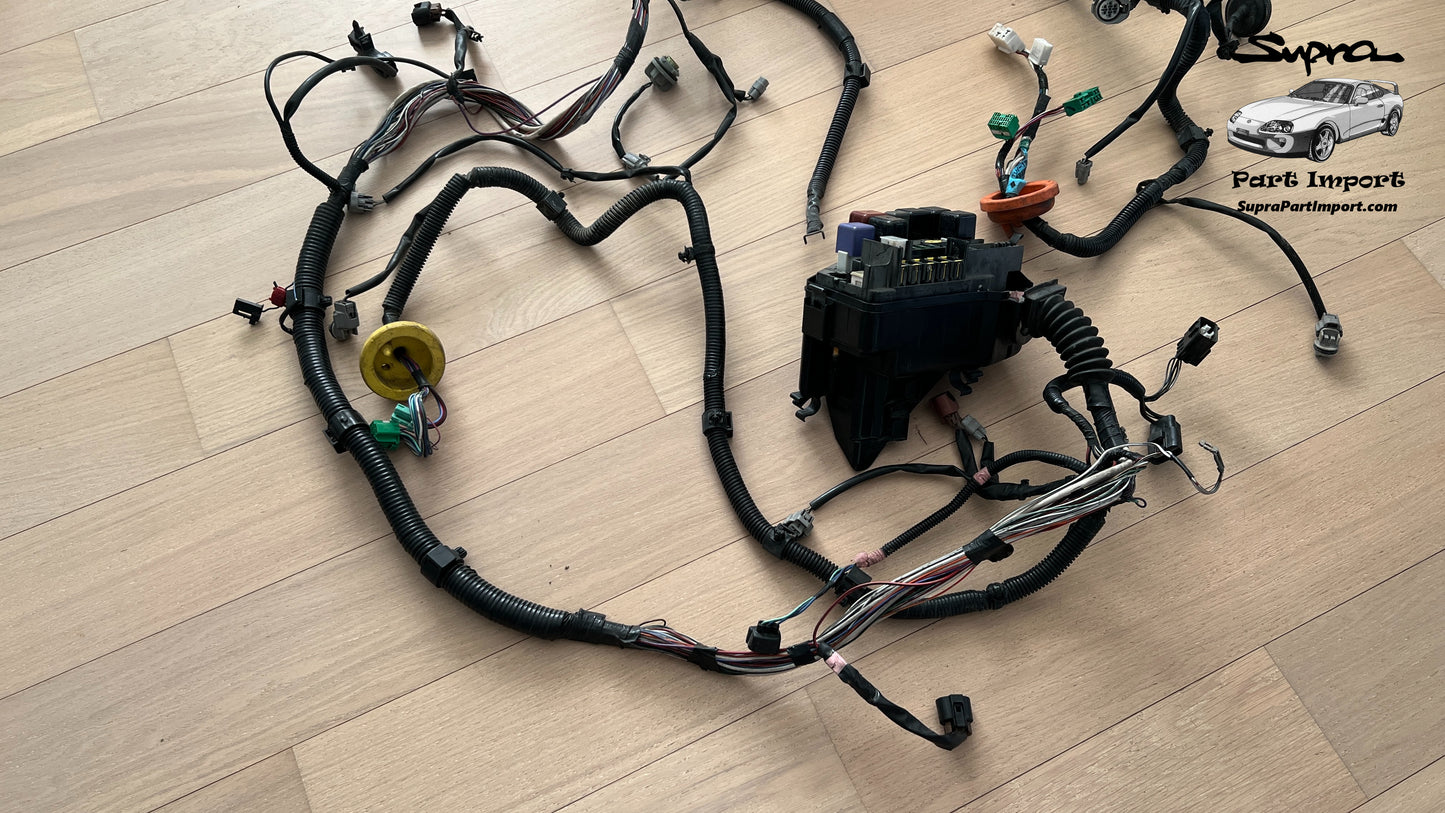 *RARE* JZA80 Supra RHD Engine Room Main Wire (Fuse Box w/ Wiring) (82111-1B470)