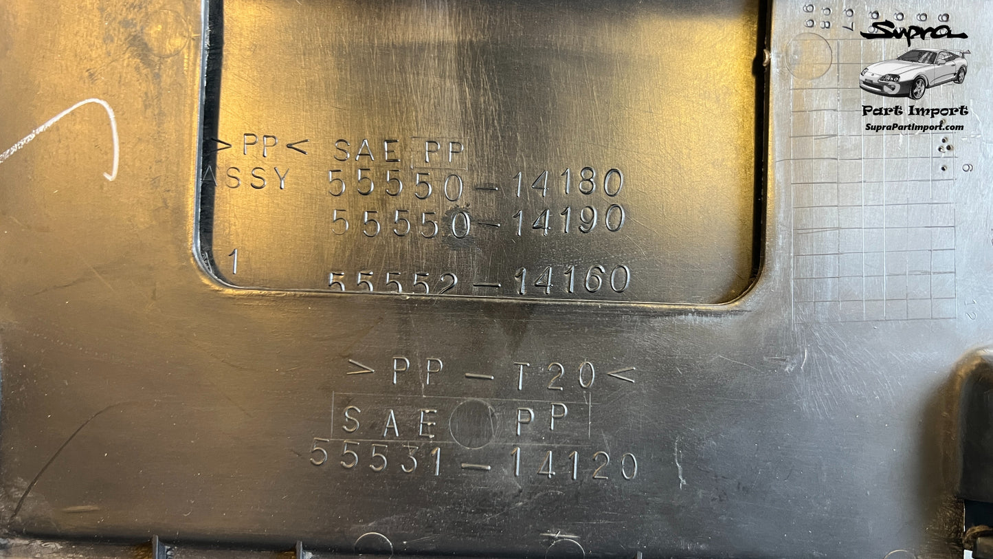 JZA80 Supra Genuine OEM LHD/RHD Lower Glovebox (55531-14120 / 55550-14180-C0)