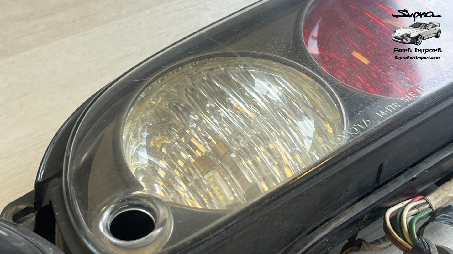 JZA80 Supra Genuine OEM S1 Tail Light Assembly Set (81551-14660 + 81561-14660)