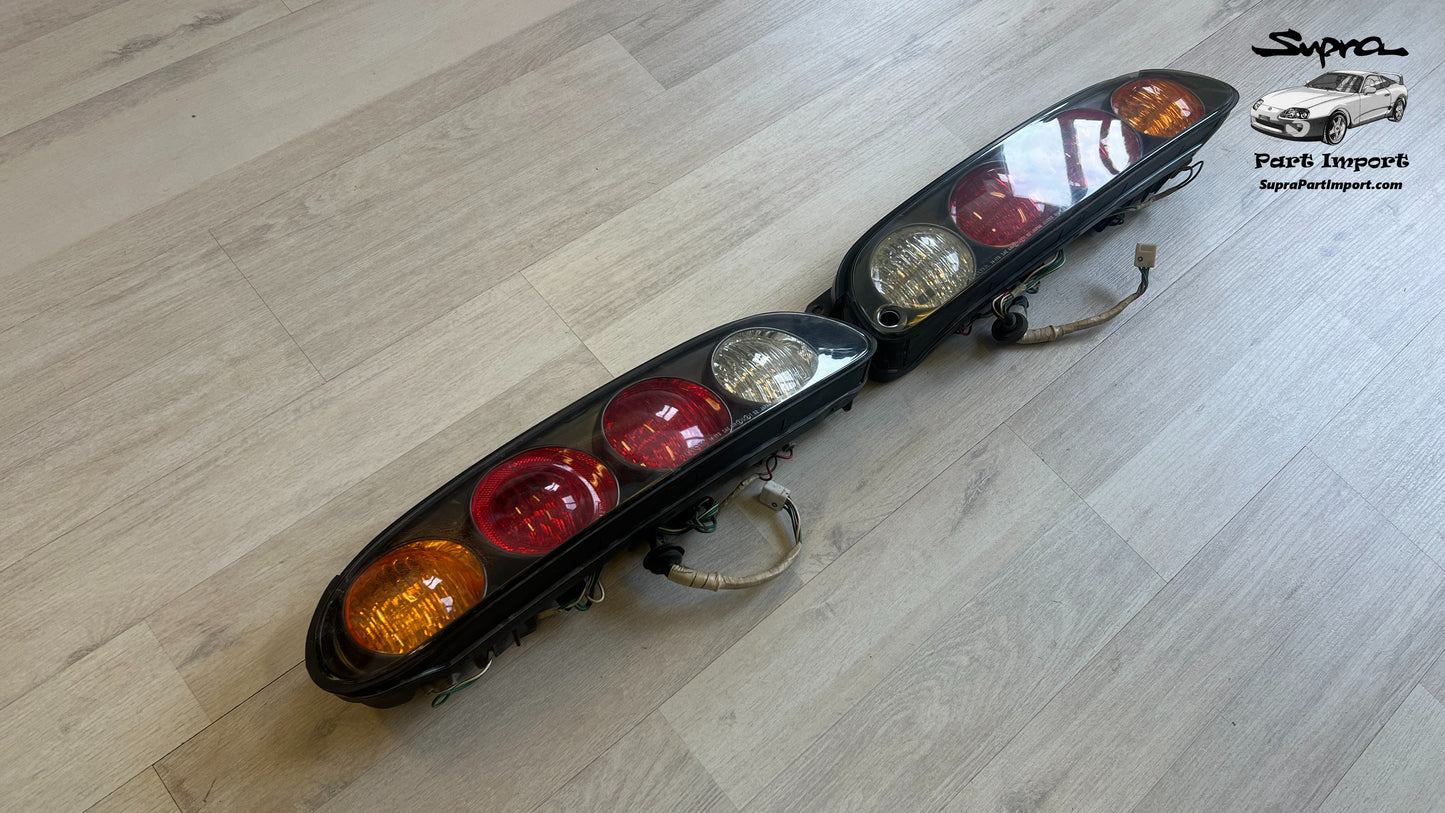 JZA80 Supra Genuine OEM S1 Tail Light Assembly Set (81551-14660 + 81561-14660)