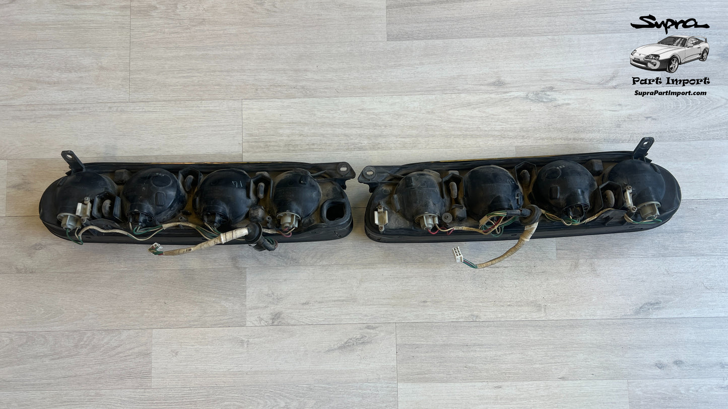 JZA80 Supra Genuine OEM S1 Tail Light Assembly Set (81551-14660 + 81561-14660)