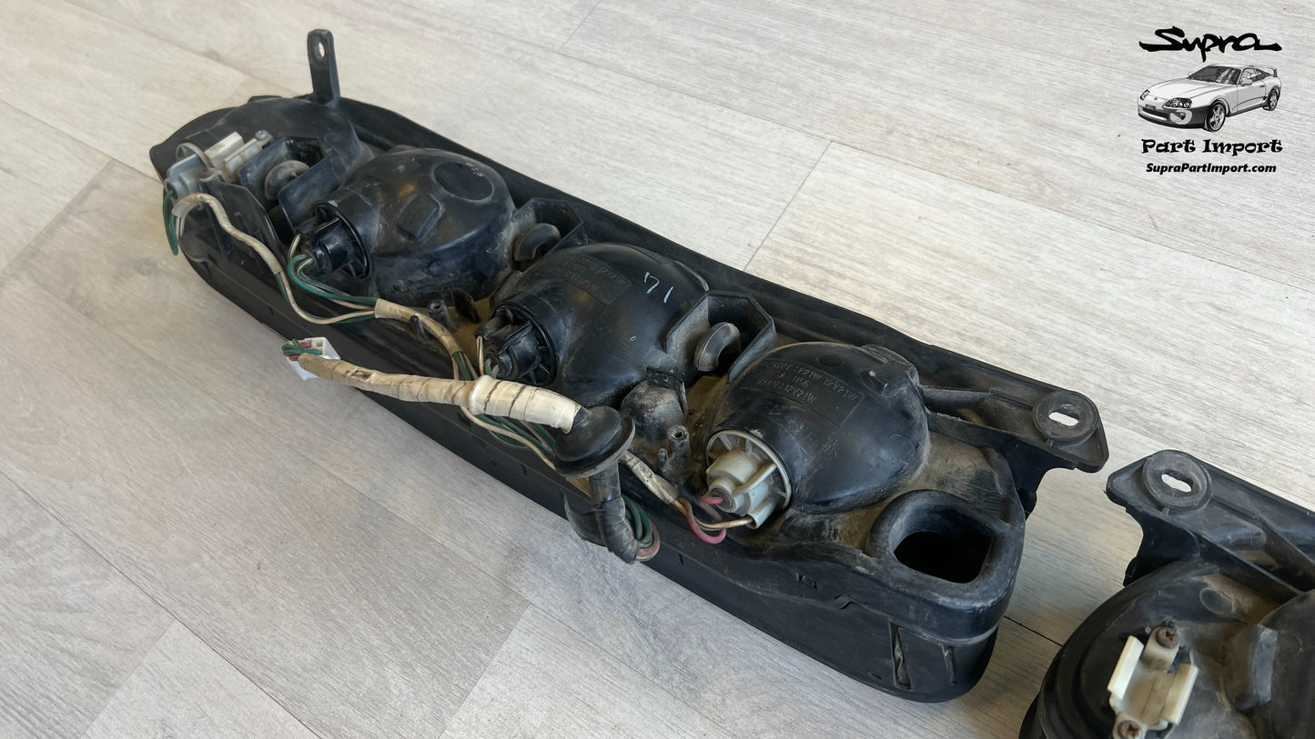 JZA80 Supra Genuine OEM S1 Tail Light Assembly Set (81551-14660 + 81561-14660)