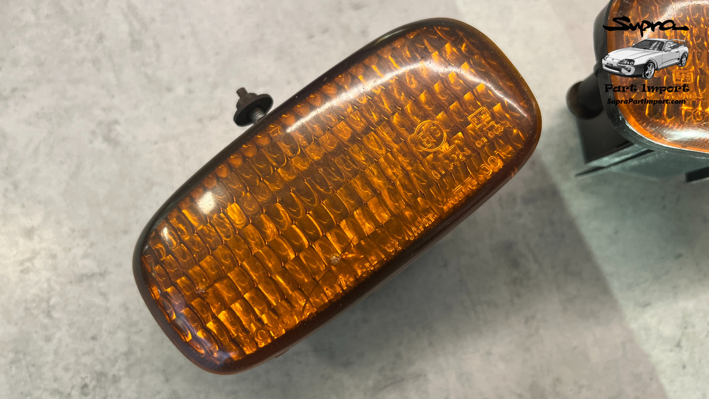 JZA80/MK4 Supra Genuine OEM LHD/RHD S1 Front Turn Signal Set