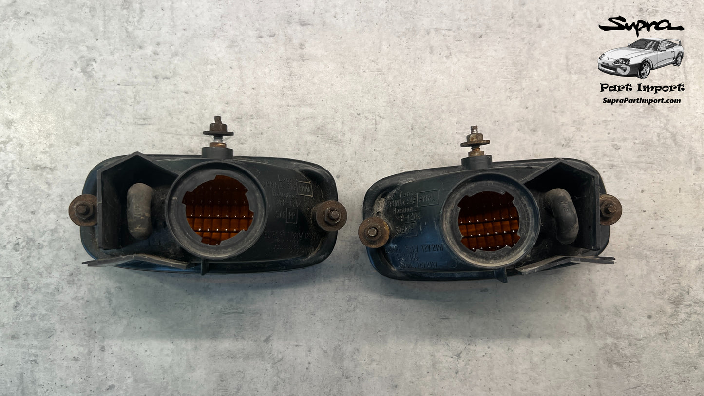 JZA80/MK4 Supra Genuine OEM LHD/RHD S1 Front Turn Signal Set
