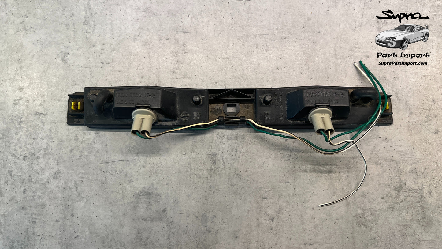 JZA80 Supra Genuine OEM Rear Bumper Licence Plate Light Assembly (81270-24030)