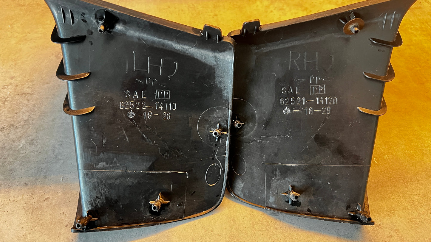 JZA80 Supra Geniune OEM LHD/RHD Quarter Panel Cover Trim Set (62522-14110-C0 + 62521-14120-C0)