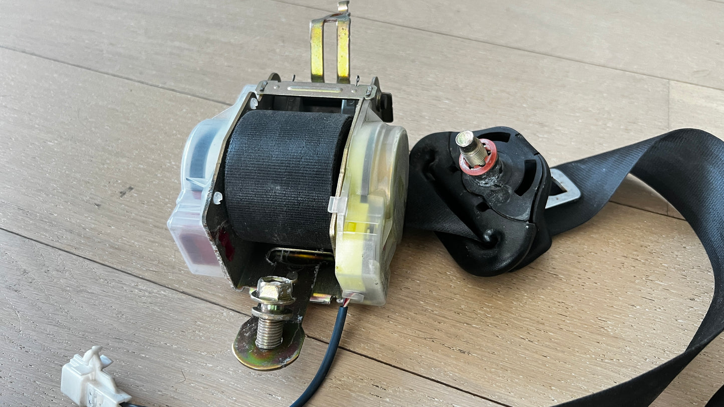 JZA80 Supra Genuine OEM Front Safety Belt Set (73220-14481-C0 + 73210-14541-C0)