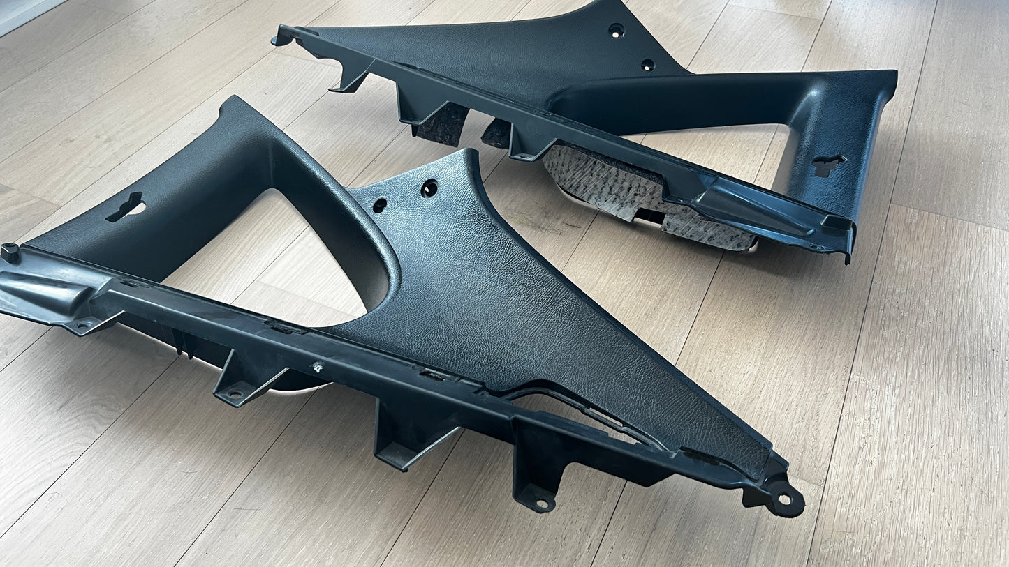 JZA80 Supra Genuine OEM Quarter Window Interior Trim Set (2pc.) (62471-14291-C0, 62472-14281-C0)