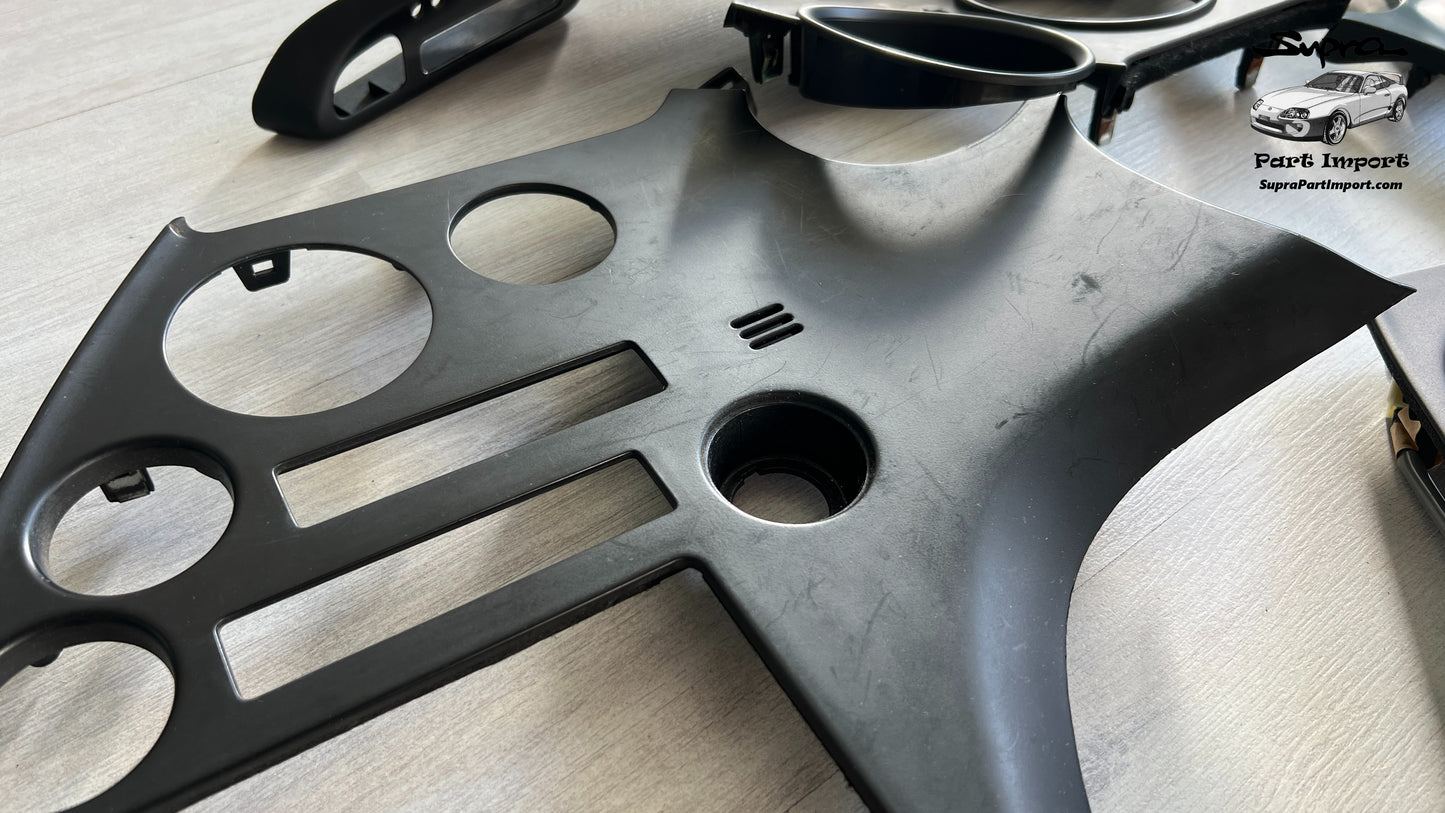 JZA80/MK4 Supra Genuine OEM S1 RHD Dash Panel Set (7 pc)