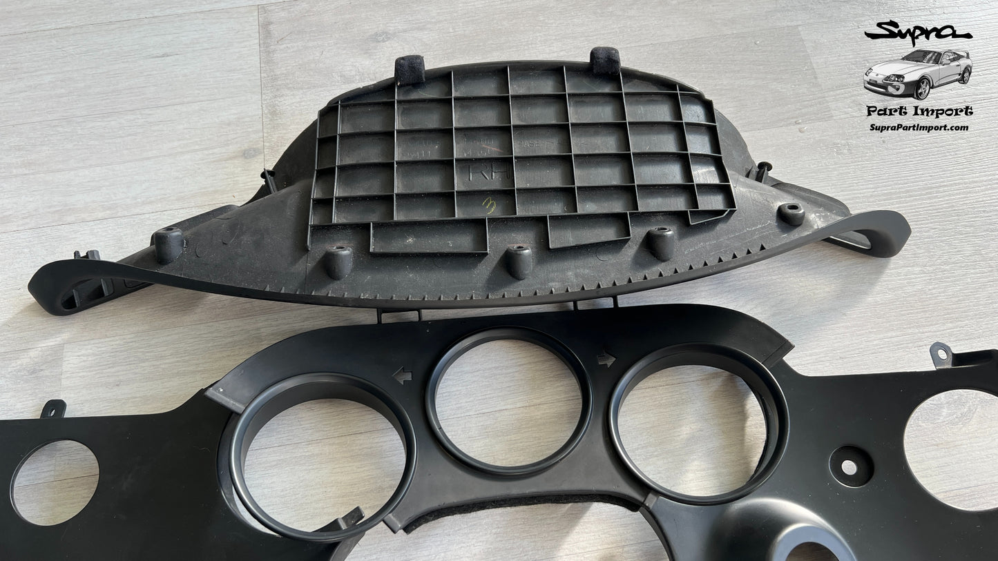 JZA80/MK4 Supra Genuine OEM S1 RHD Dash Panel Set (7 pc)