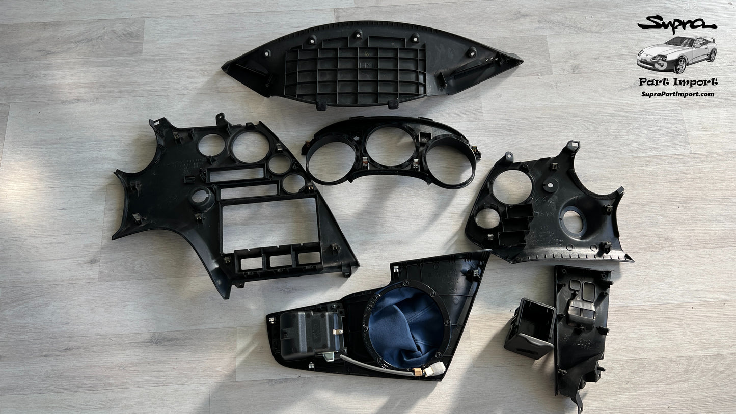 JZA80/MK4 Supra Genuine OEM S1 RHD Dash Panel Set (7 pc)