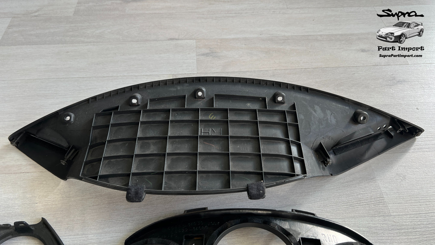 JZA80/MK4 Supra Genuine OEM S1 RHD Dash Panel Set (7 pc)