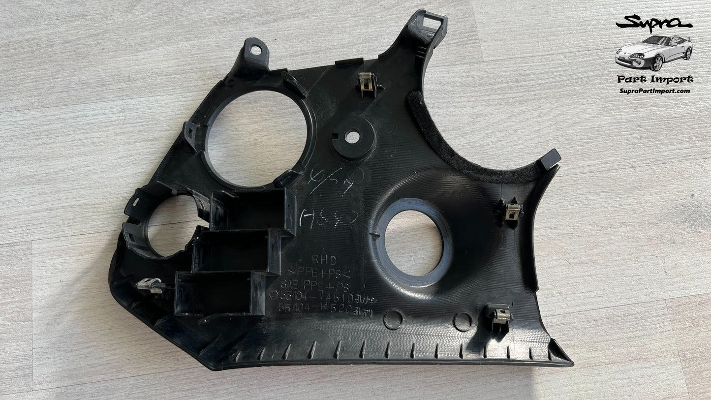 JZA80/MK4 Supra Genuine OEM S1 RHD Keyhole Trim Dash Panel (55404-14510, 55404-14520)