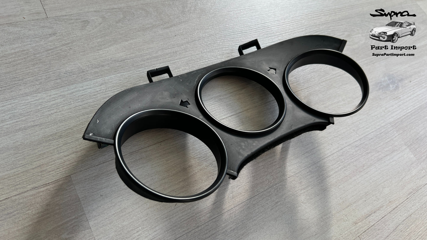 *No Broken Tabs* JZA80/MK4 Supra Genuine OEM S1 LHD/RHD Center Speedometer Panel, Center Instrument Cluster Finish (55405-14120)