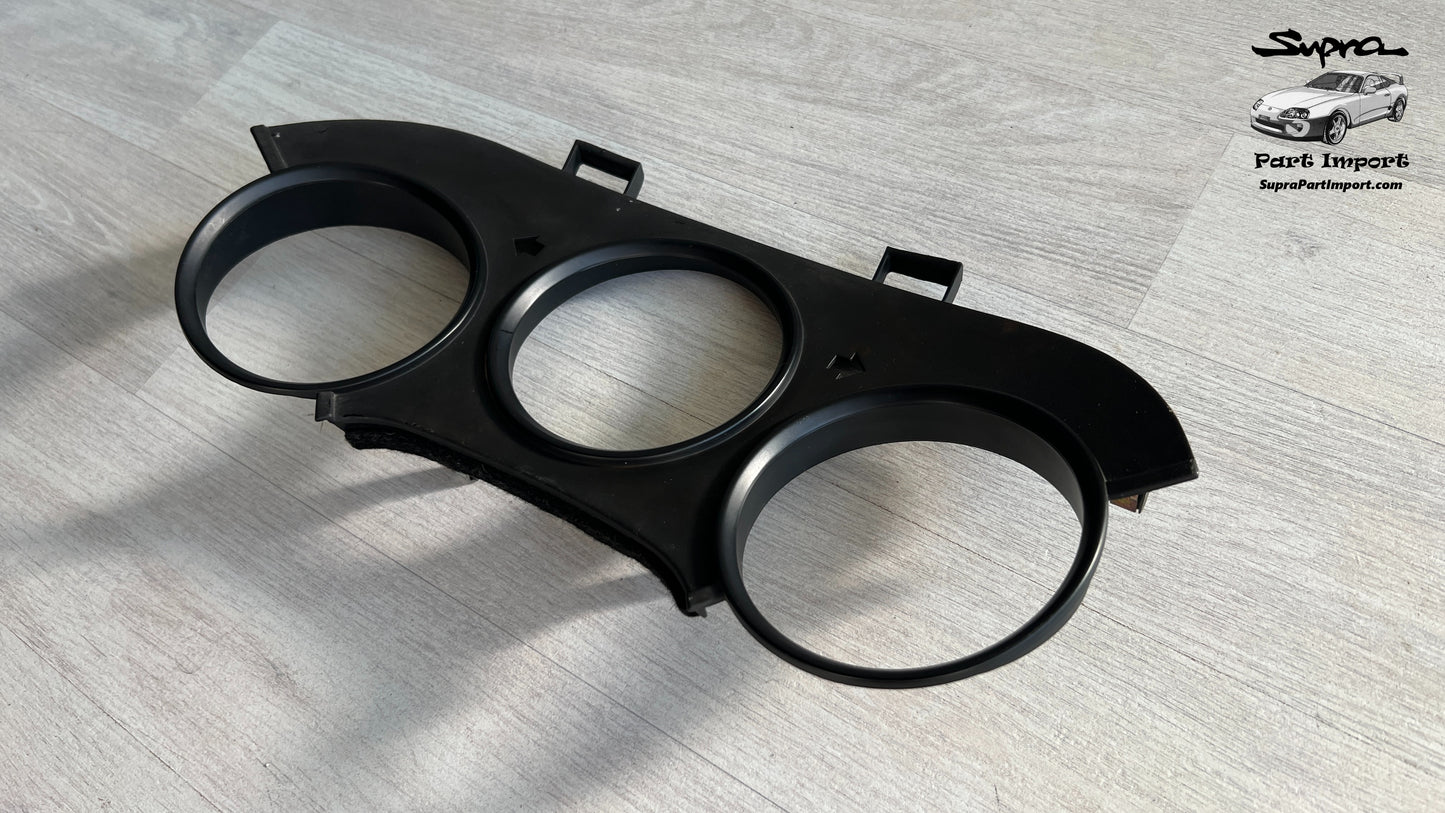 *No Broken Tabs* JZA80/MK4 Supra Genuine OEM S1 LHD/RHD Center Speedometer Panel, Center Instrument Cluster Finish (55405-14120)