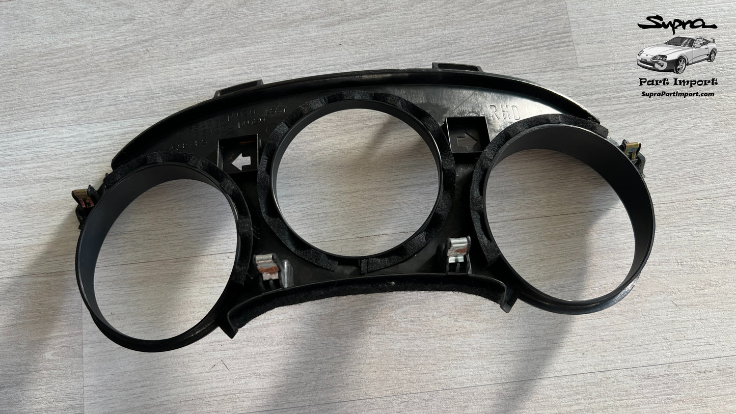 *No Broken Tabs* JZA80/MK4 Supra Genuine OEM S1 LHD/RHD Center Speedometer Panel, Center Instrument Cluster Finish (55405-14120)