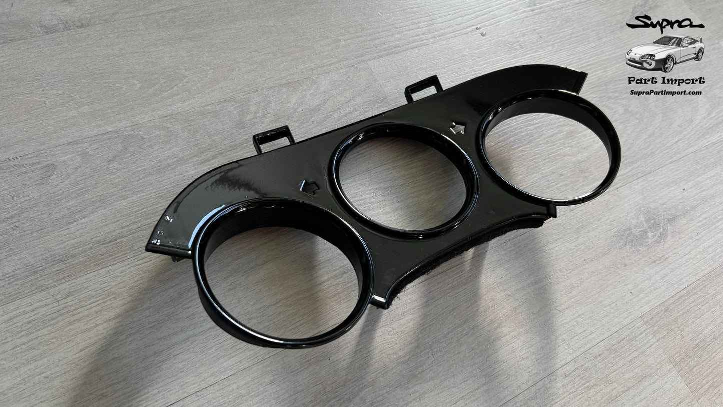 *One Broken Tab* JZA80/MK4 Supra Genuine OEM S1 LHD/RHD Center Speedometer Panel, Center Instrument Cluster Finish (55405-14120)