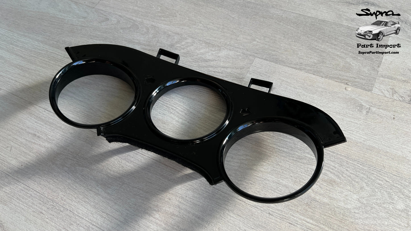 *One Broken Tab* JZA80/MK4 Supra Genuine OEM S1 LHD/RHD Center Speedometer Panel, Center Instrument Cluster Finish (55405-14120)