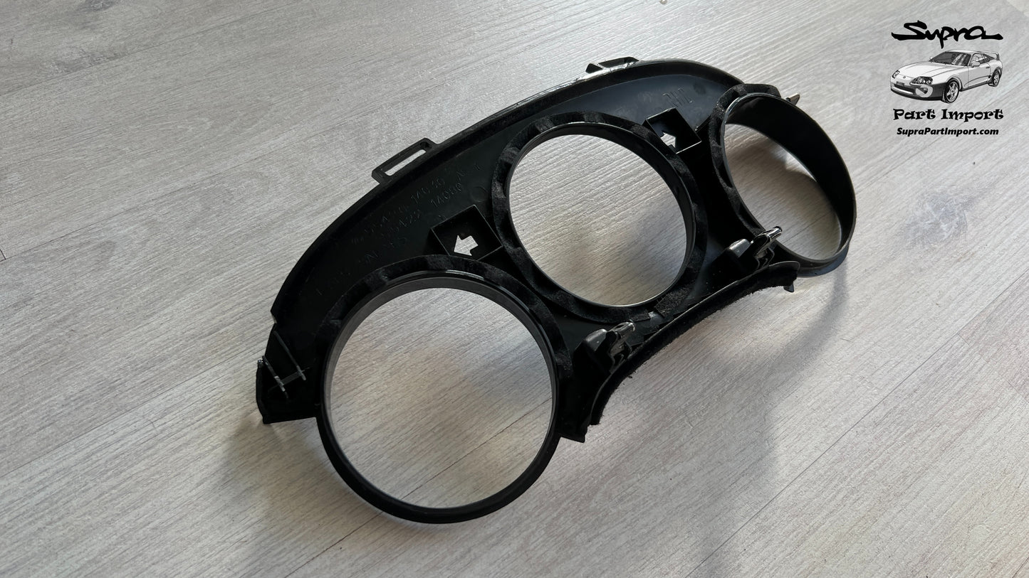*One Broken Tab* JZA80/MK4 Supra Genuine OEM S1 LHD/RHD Center Speedometer Panel, Center Instrument Cluster Finish (55405-14120)