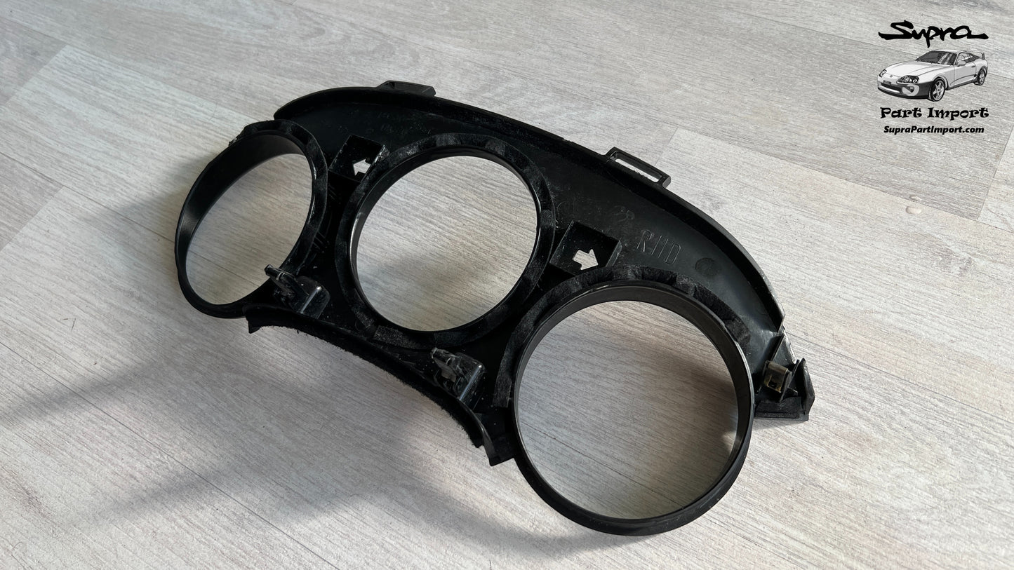 *One Broken Tab* JZA80/MK4 Supra Genuine OEM S1 LHD/RHD Center Speedometer Panel, Center Instrument Cluster Finish (55405-14120)