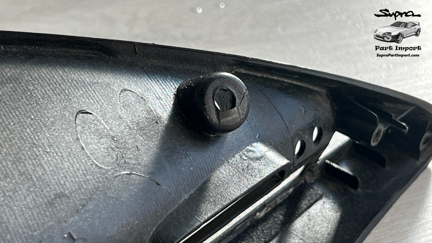 *NO BROKEN MOUNTS* JZA80 Supra Genuine OEM S1 RHD Odometer Cowl Trim Dash Panel (55410-14500, 55411-14550)