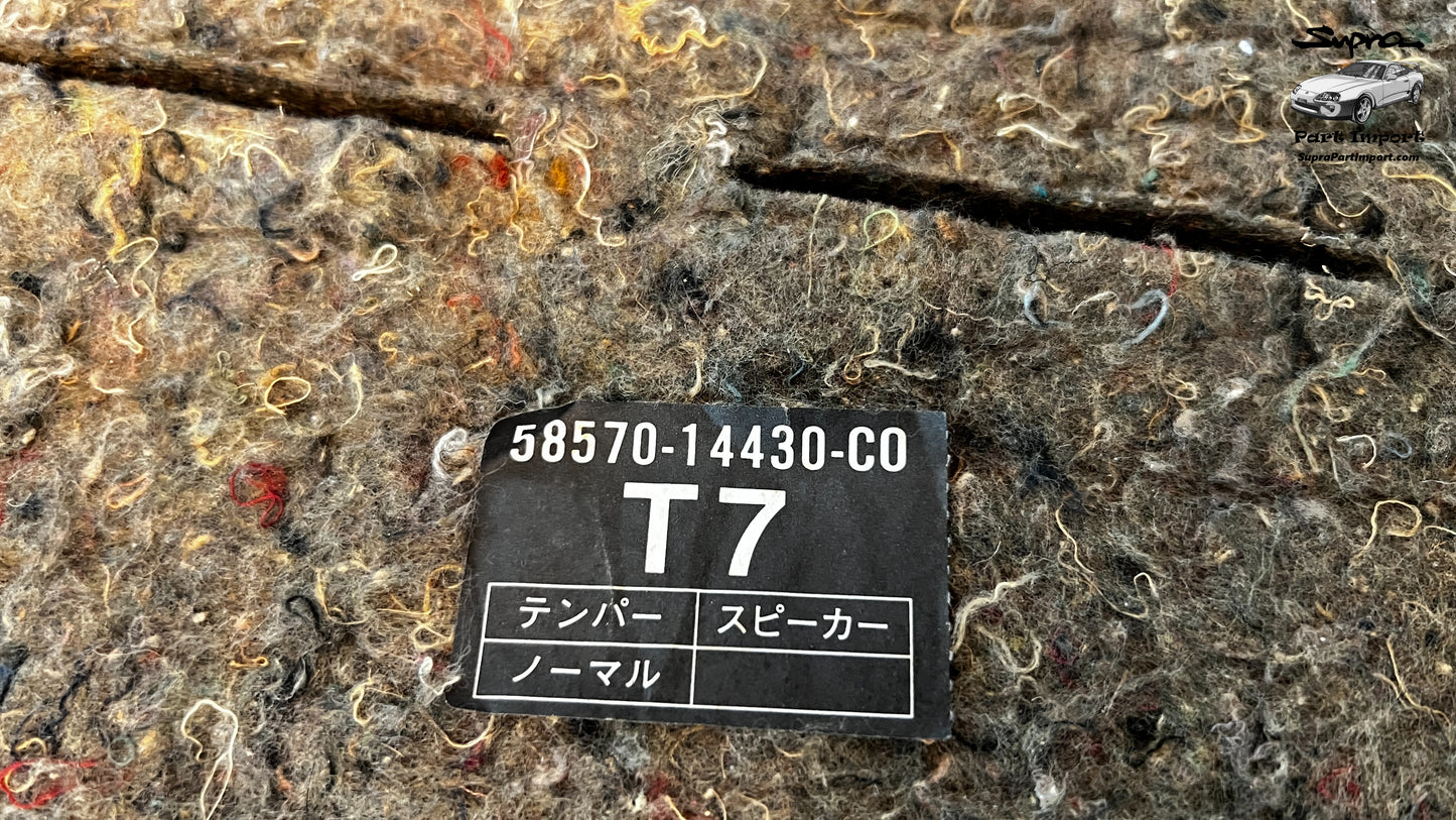 JZA80 Supra Genuine OEM LHD/RHD Hardtop Trunk Mat (58570-14430-С0)