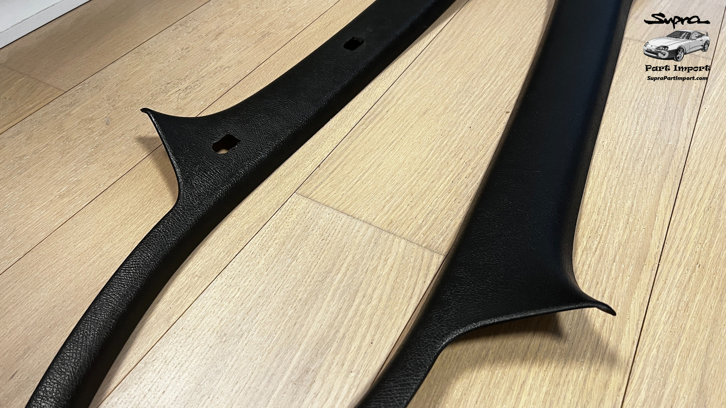 *RARE* JZA80/MK4 Supra Genuine OEM RHD A-Pillar Trim Set (62220-14060 + 62210-14070)