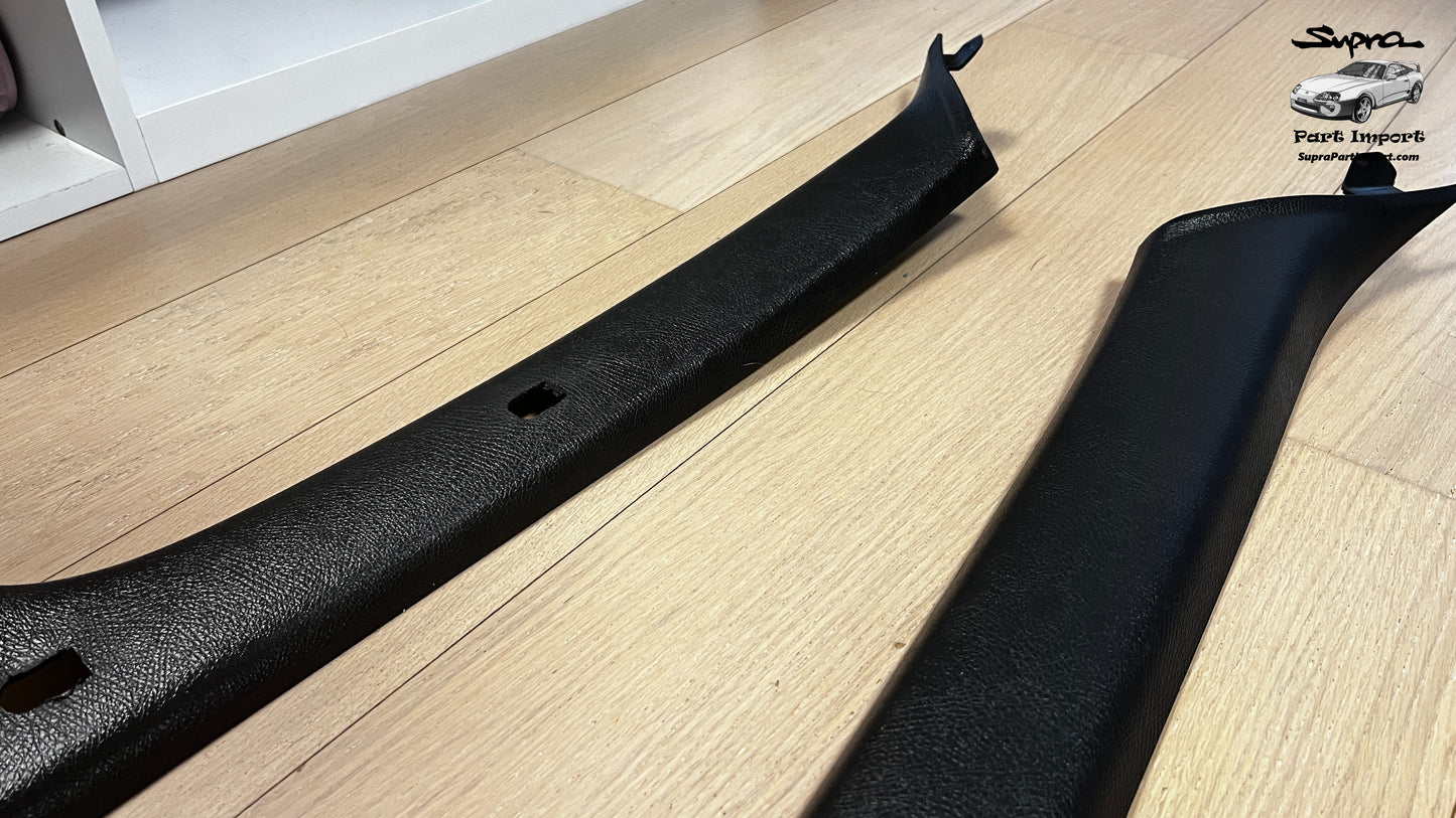 *RARE* JZA80/MK4 Supra Genuine OEM RHD A-Pillar Trim Set (62220-14060 + 62210-14070)
