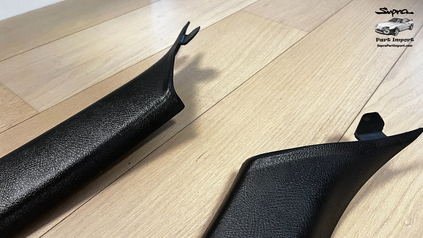 *RARE* JZA80/MK4 Supra Genuine OEM RHD A-Pillar Trim Set (62220-14060 + 62210-14070)