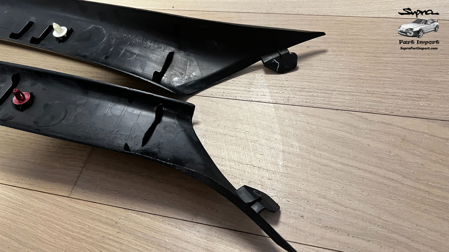 *RARE* JZA80/MK4 Supra Genuine OEM RHD A-Pillar Trim Set (62220-14060 + 62210-14070)