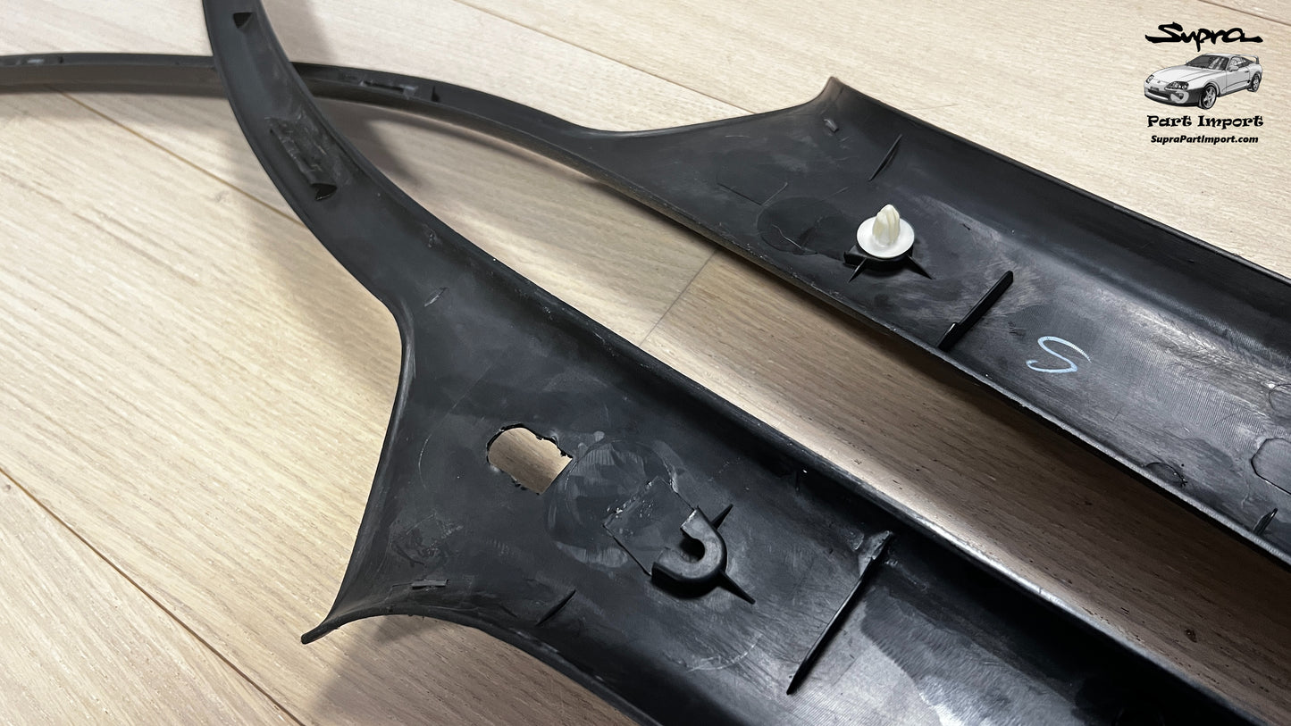 *RARE* JZA80/MK4 Supra Genuine OEM RHD A-Pillar Trim Set (62220-14060 + 62210-14070)