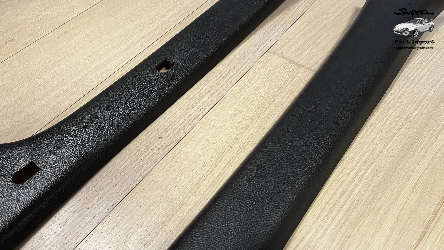 *RARE* JZA80 Supra Genuine OEM RHD A-Pillar Trim Set (62220-14060 + 62210-14070)