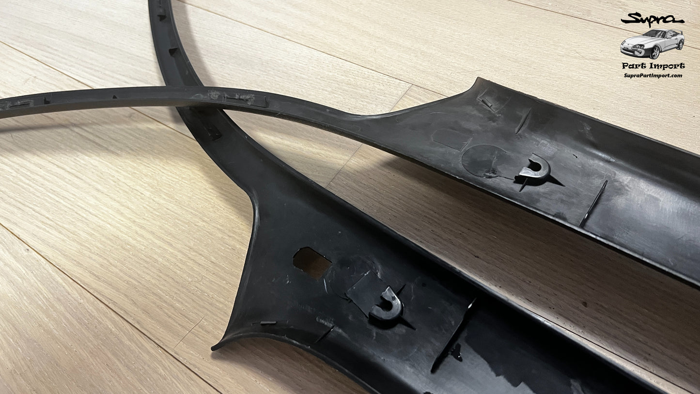 *RARE* JZA80 Supra Genuine OEM RHD A-Pillar Trim Set (62220-14060 + 62210-14070)