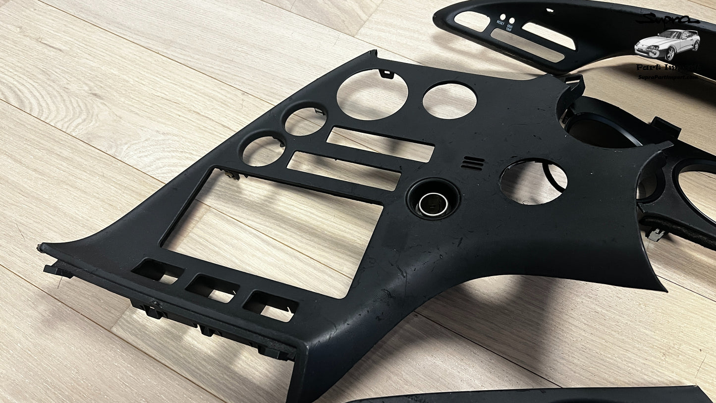 JZA80/MK4 Supra Genuine OEM S1 RHD Dash Panel Set (5 pc)
