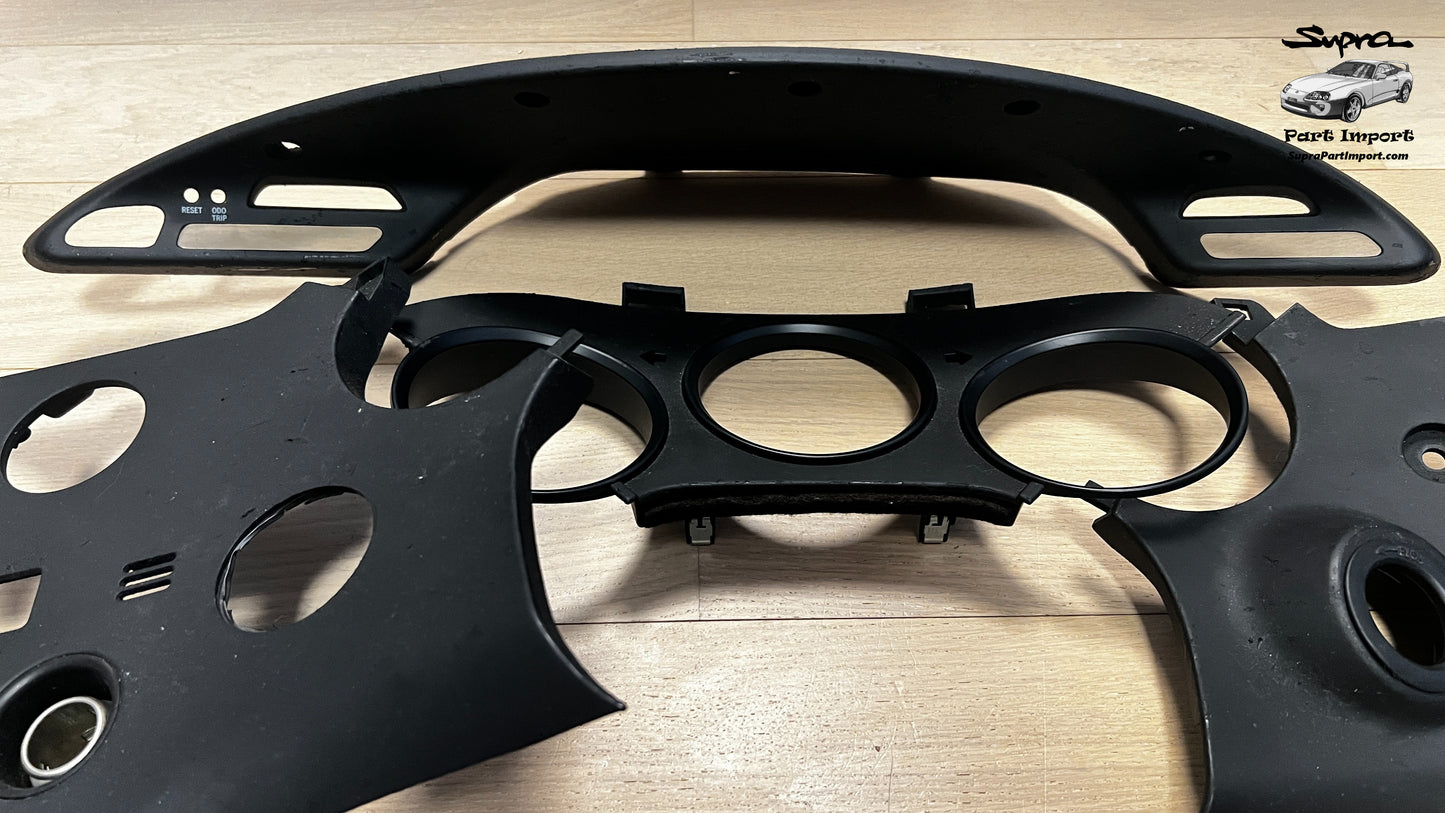 JZA80/MK4 Supra Genuine OEM S1 RHD Dash Panel Set (5 pc)