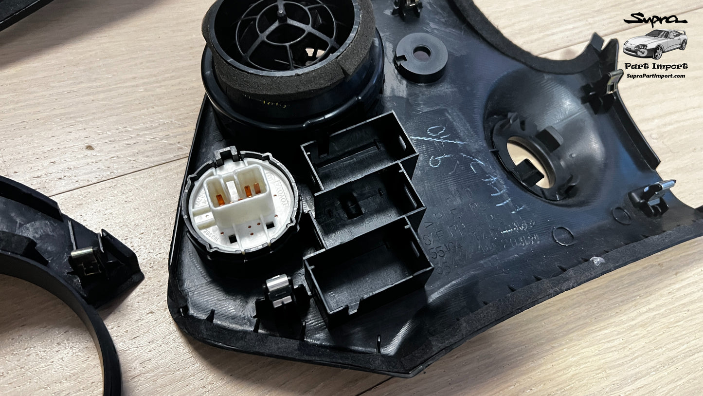 JZA80/MK4 Supra Genuine OEM S1 RHD Dash Panel Set (5 pc)