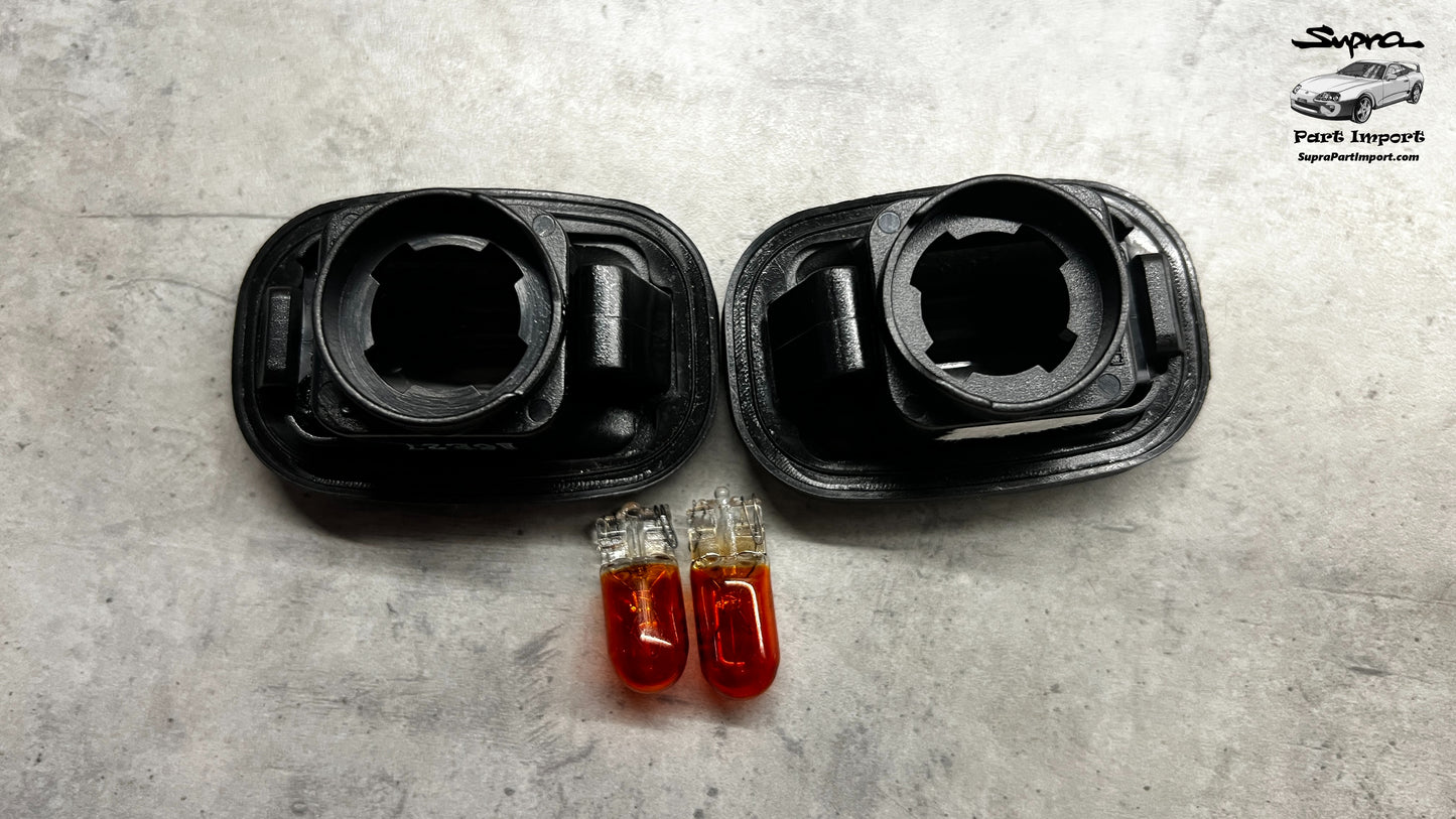 JZA80 Supra Aftermarket Side Turn Signal Assemblies (2 pc)
