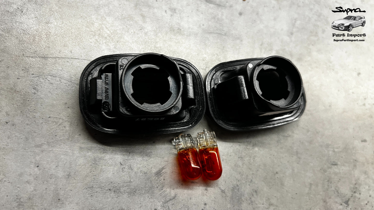 JZA80 Supra Aftermarket Side Turn Signal Assemblies (2 pc)