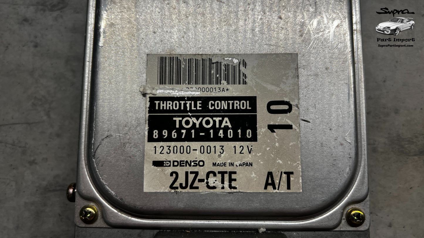JZA80/MK4 Supra Genuine OEM Throttle Control ECU (89671-14010)