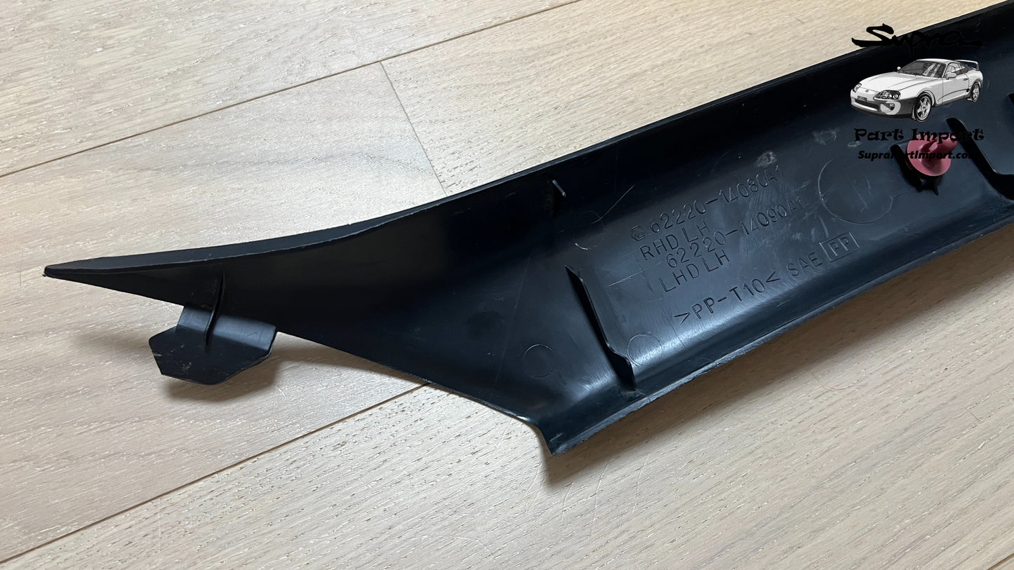 *MINT, LHD* JZA80 Supra Genuine OEM LHD Left Side Targa Driver's Side A-Pillar Trim (62220-14080/62220-14090)