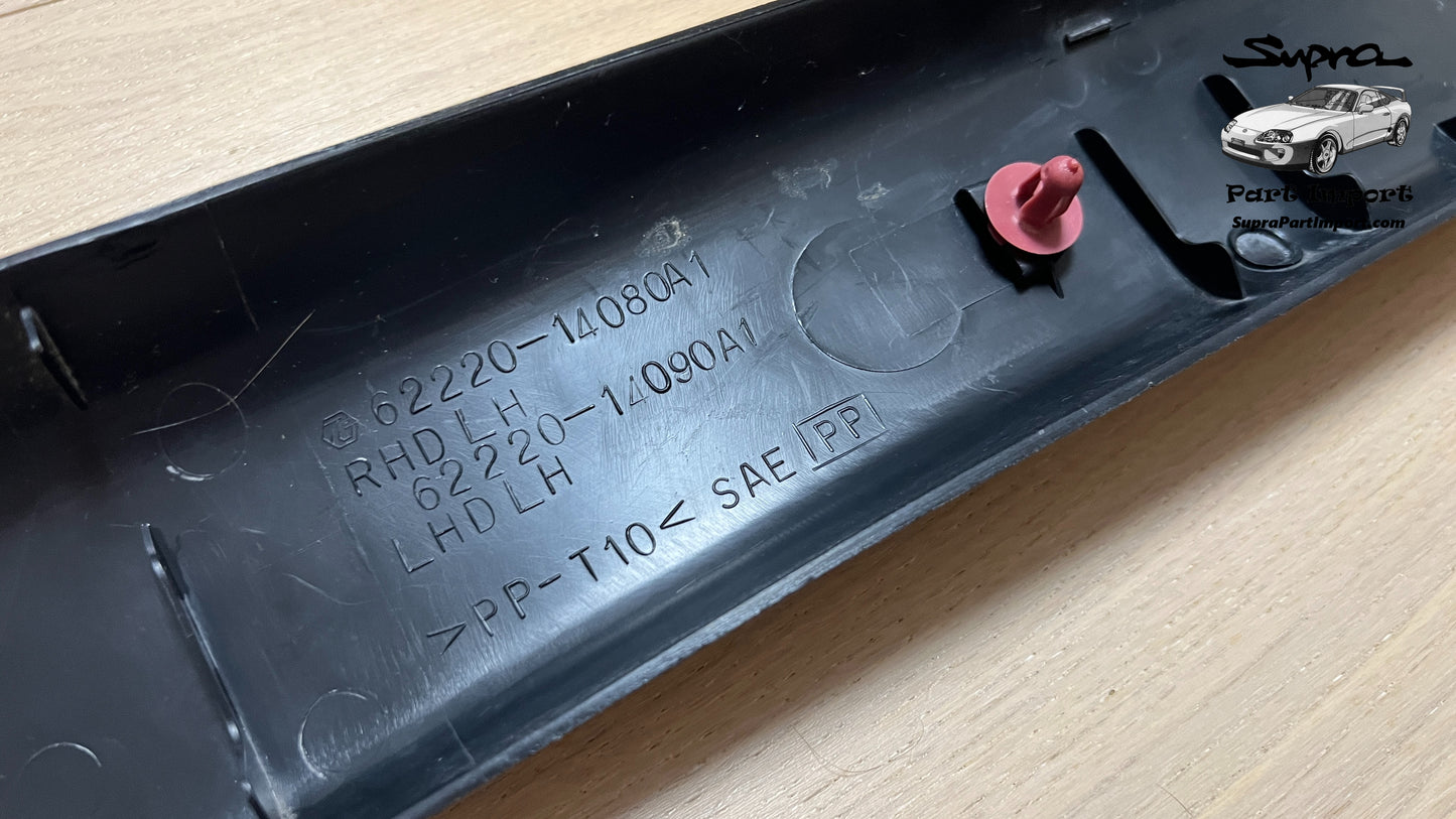 *MINT, LHD* JZA80 Supra Genuine OEM LHD Left Side Targa Driver's Side A-Pillar Trim (62220-14080/62220-14090)