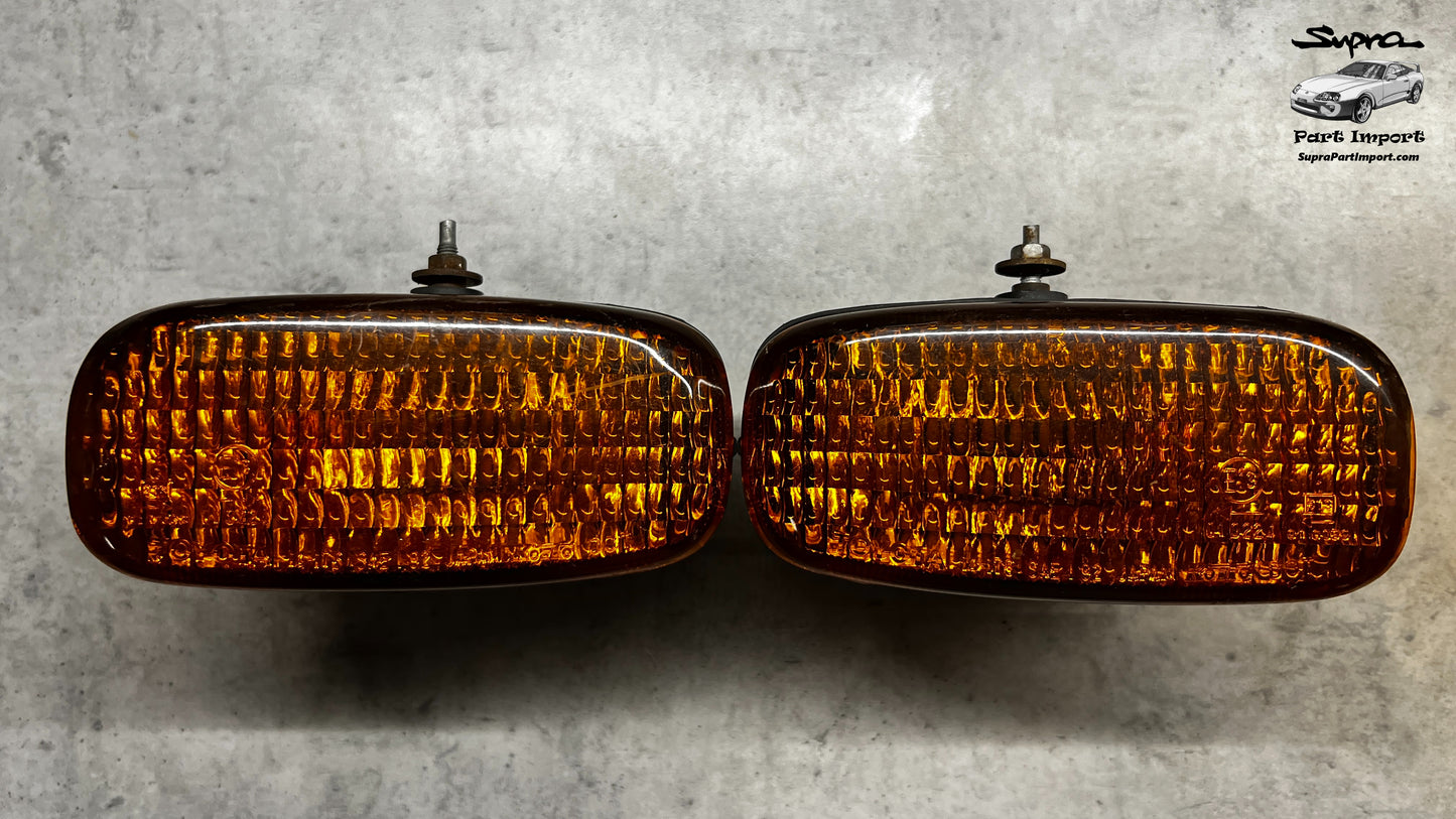 JZA80/MK4 Supra Genuine OEM LHD/RHD S1 Front Turn Signal Set