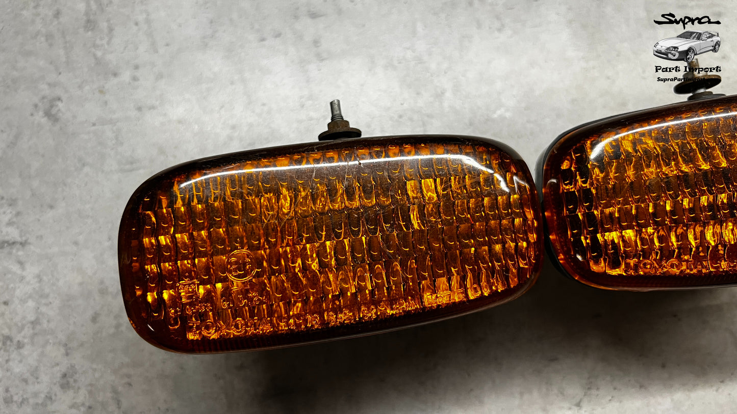 JZA80/MK4 Supra Genuine OEM LHD/RHD S1 Front Turn Signal Set