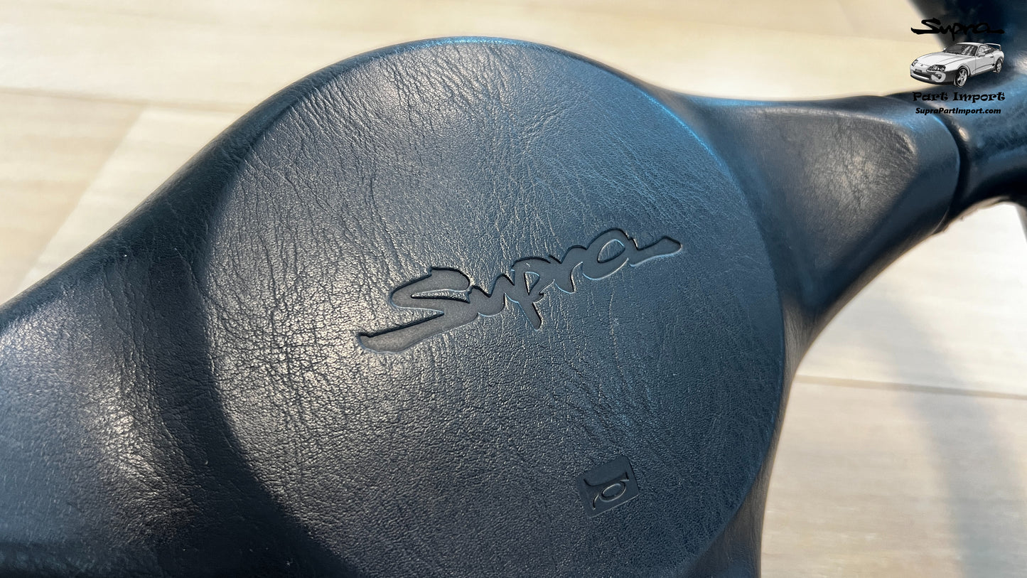 *MINT* JZA80 Supra Genuine OEM "Supra" Script Steering Wheel
