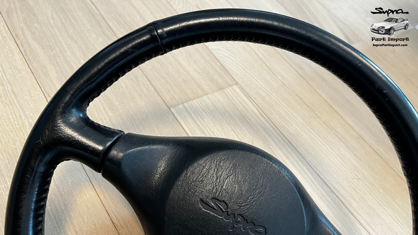 *MINT* JZA80 Supra Genuine OEM "Supra" Script Steering Wheel